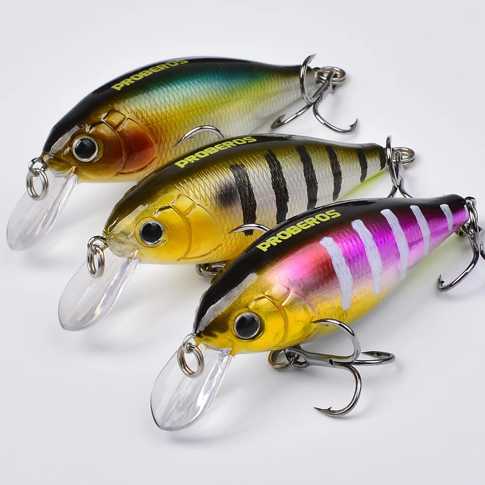 Fishing Lure Luya Bait Rock Little Fatty 7.5cm 14g Submerged Biomimetic False Bait with Blood Tank Fish Hook