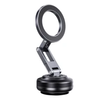 Universal Magnetic Car Phone Holder Mount with Vacuum Suction, Foldable 360° Rotation Compatible with IPhone & Samsung - Image 6