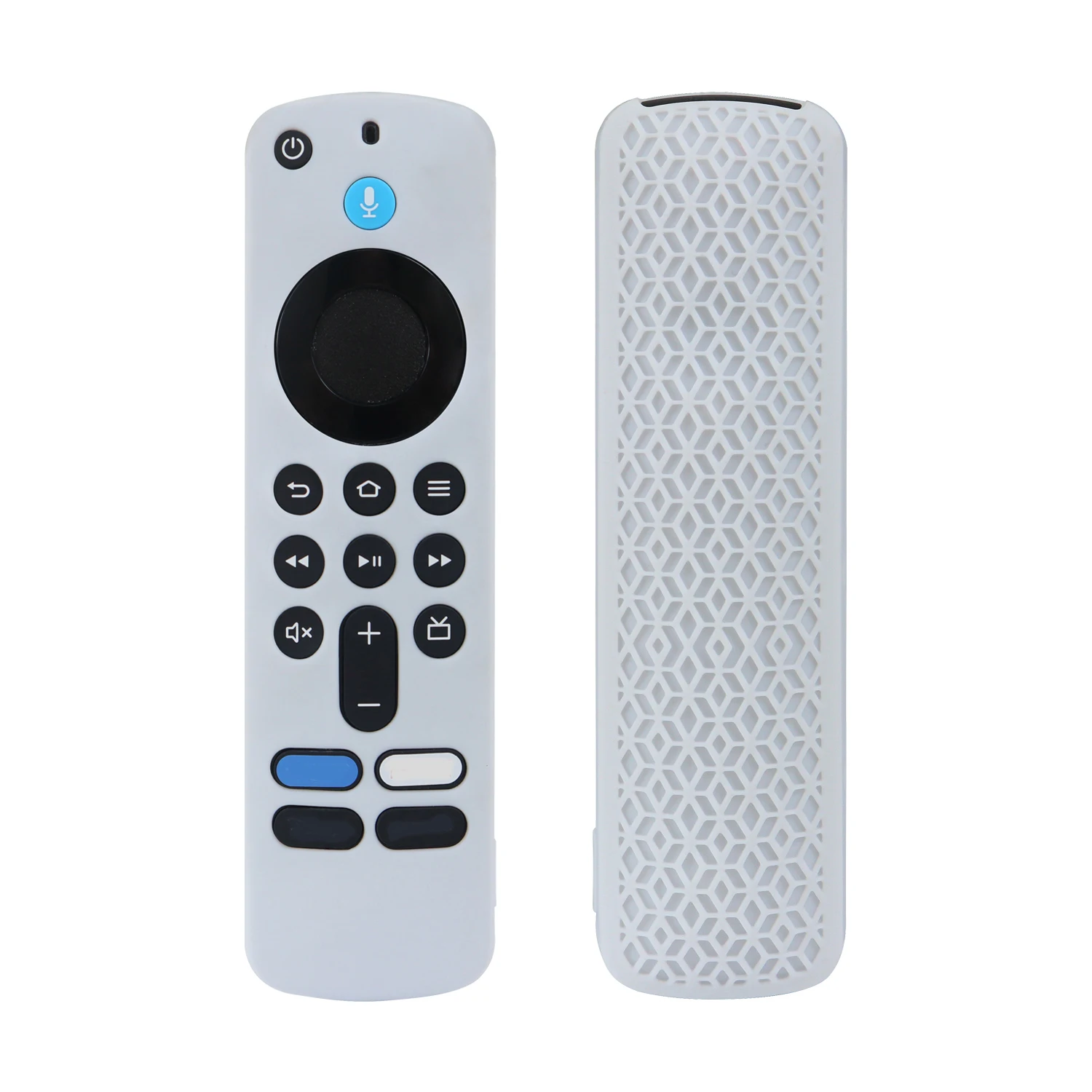 Soft Silicone Case for Fire TV Stick 4K (2nd Gen) Remotes NonSlip Texture Shell
