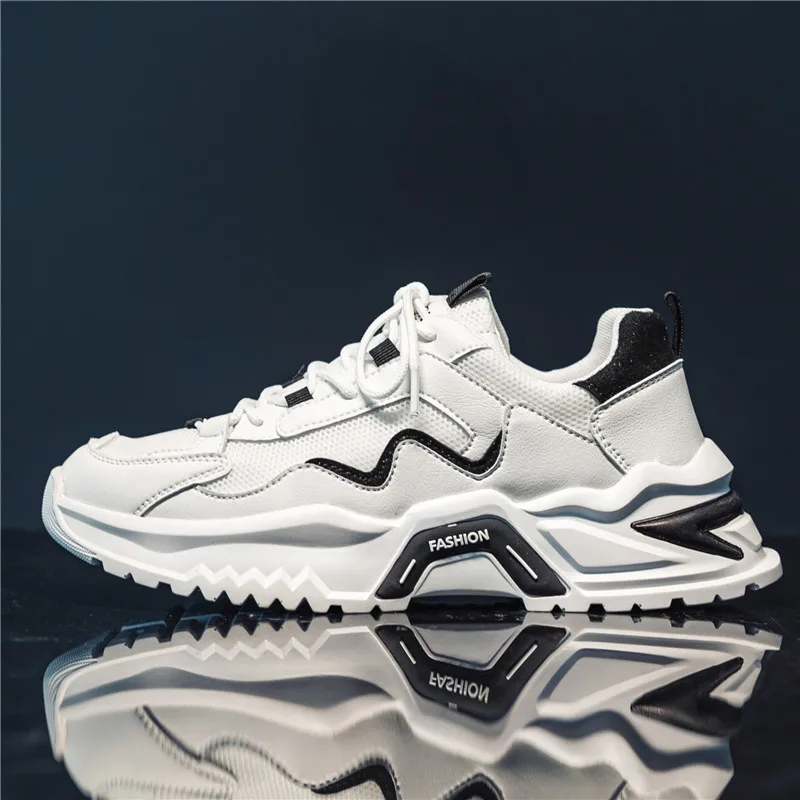 

Damyuan Fashion Men Sneakers New Casual Shoes Mens Non-slip Walking Shoes Plus Size Breathable Mesh Shoes Lightweight Ankle Shoe