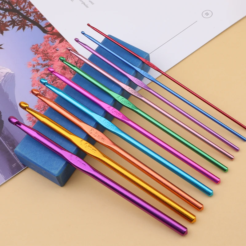 Crochet Kit Beginners Crochet Hook Set Ergonomic Knitting Needles Blunt Needles Stitch Marker DIY Storage Case crochet kit crochet hooks crochet needles knitting needles knitting supplies