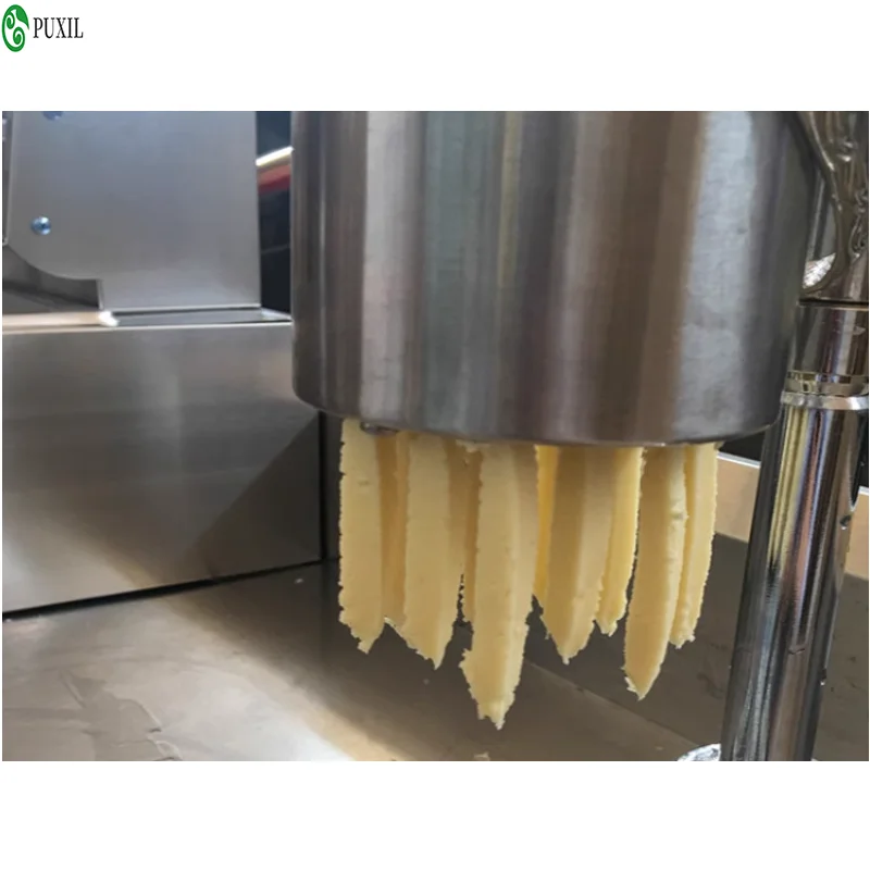 Super Long French Fries Makers Machines Stainless Steel Longest Footlong Mashed Potatoes Fried Chips Extruders Ricers Device