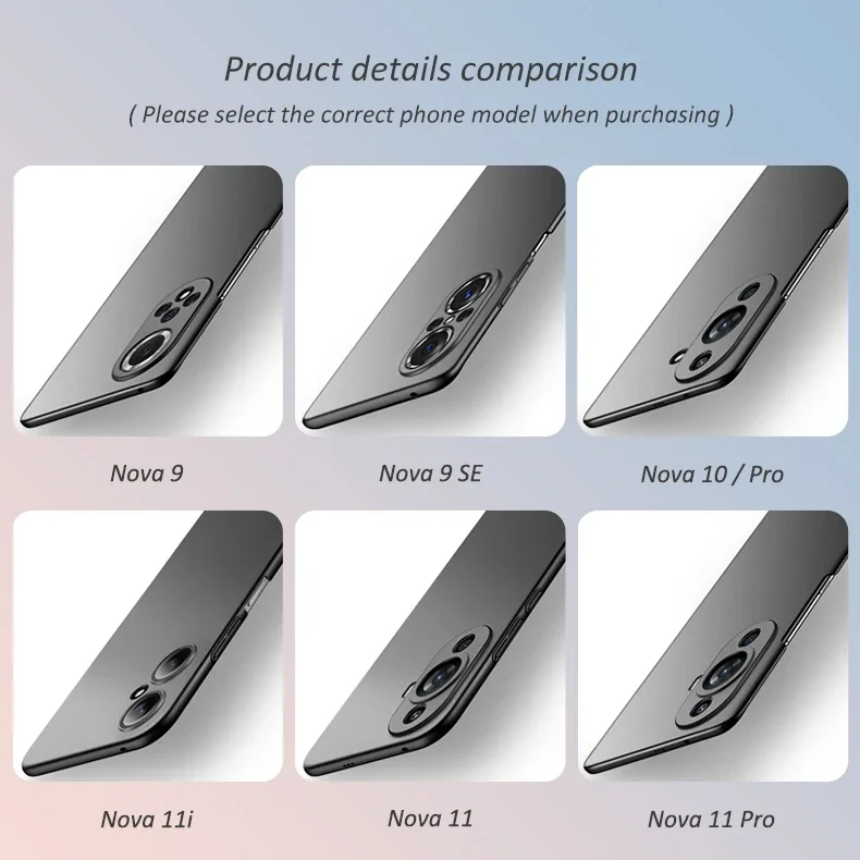 Shockproof Ultra Slim Matte Hard Plastic Case
