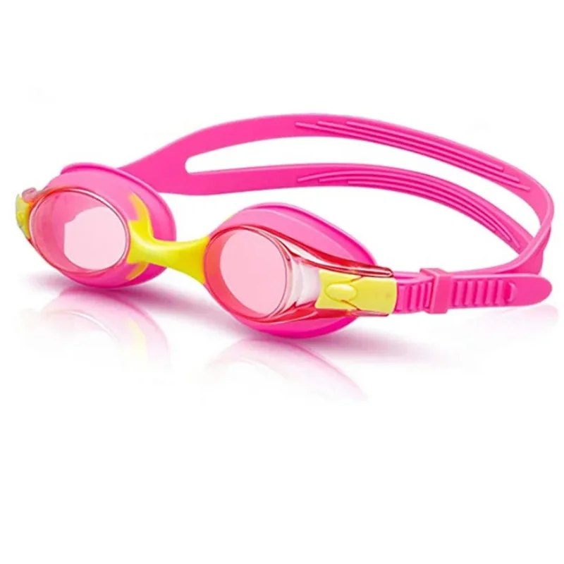Swimming Goggles Kids HD Waterproof Anti-Fog Electroplating Colored Lenses Adjustable swimming goggles