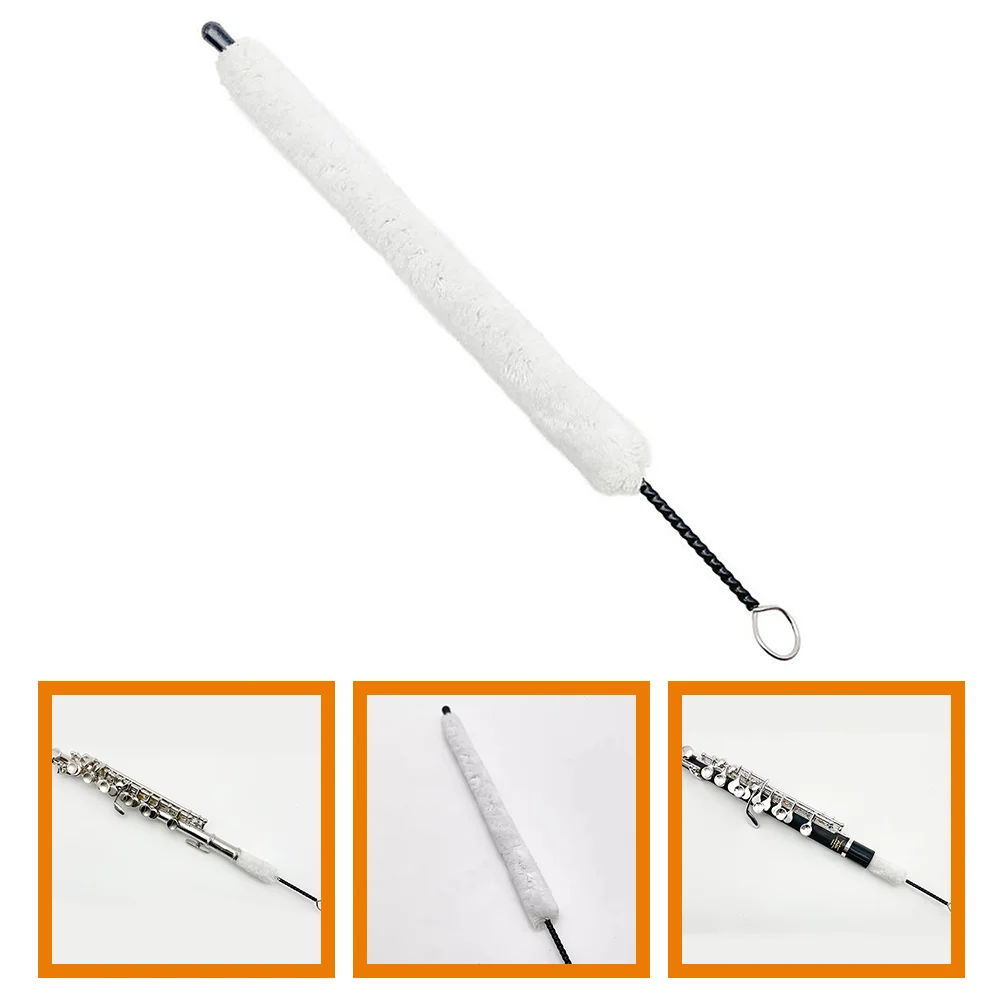 Piccolo Cleaning Brush Flute Cotton Tool Maintenance for Accessories inside Tools