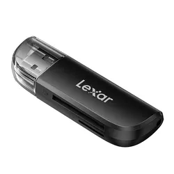 Lexar Dual Slot High - Speed USB 3.2 Memory Card Reader (Black)