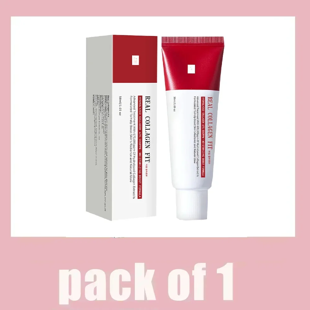 Real Collagen Fit, Collagen Wrapping Mask, Collagen 670,000ppm, Peel Off Facial Mask for elasticity, Hydrating, Glow, Glass Skin