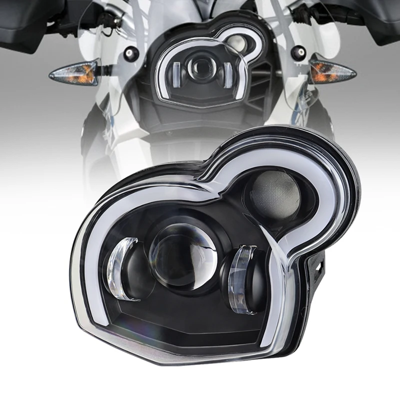 

Мотоциклетные фары головного света ближнего/дальнего света DRL Devil Eye Lamp для BMW G650GS / Sertao R13 2011-2017