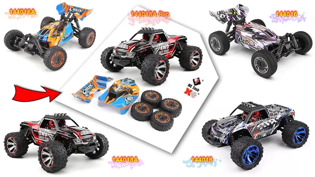 WLtoys 144016 144018 144018a 1:14 RC Racing Car 35Km/h