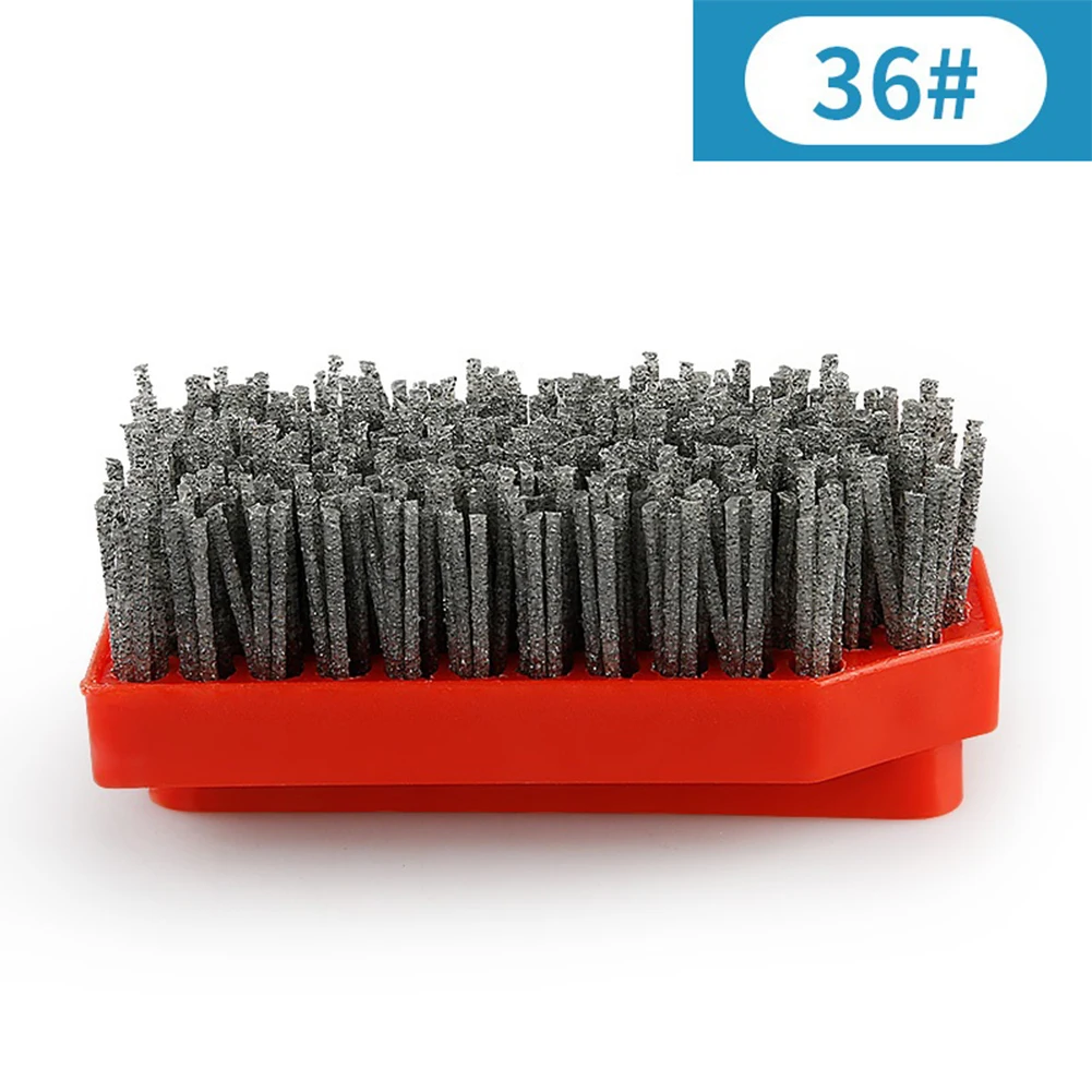 

Антикварная щетка для мрамора, гранита, лака, Франкфурта, камень, абразивный кремниевый карбид, высокая эффективность работы, длительный срок службы, красный цвет