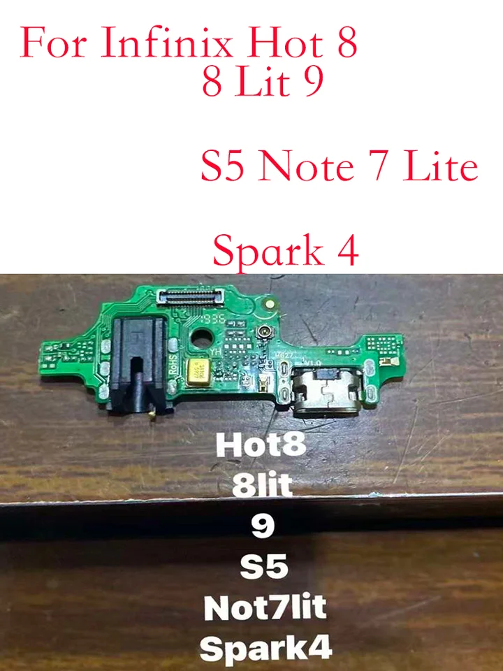 1pcs New Charging Port Board For Infinix Hot 12i Smart HD S5
