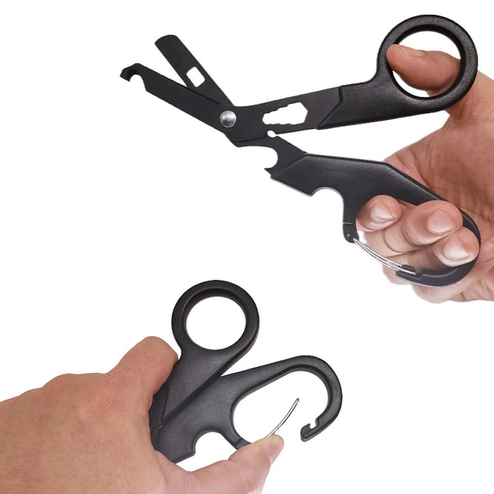 Rettungsschere, Trauma-Schere, Überlebenswerkzeug, Trauma-Gaze, Erste-Hilfe-Schere, Outdoor-Utility, Wanderung, Zuhause, Camping, Wandern – Detail 6