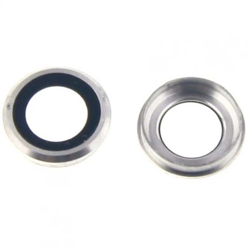 Vetro Della Fotocamera Per Apple Iphone 6 / 6S Obiettivo Di Ricambio Posteriore Bianco Argento # Apple Iphone 6 (A1549 Cdma, A1586 Td-Lte) # Apple Iph