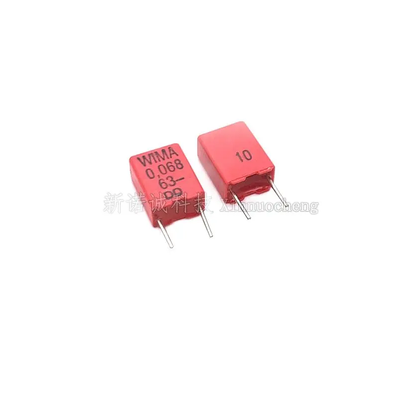 

10PCS/WIMA 63V 683 0.068UF 63V 68nF MKP2 Pin Distance 5mm Audio Capacitor