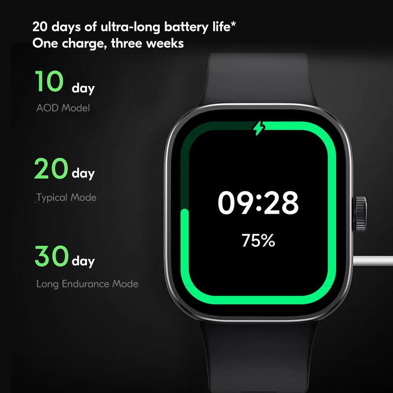 ۷ι  Redmi Watch 4 ʴ 1.97 ġ AMOLED ÷, ͸  20 , 5 ý GNSS  ȭ,  