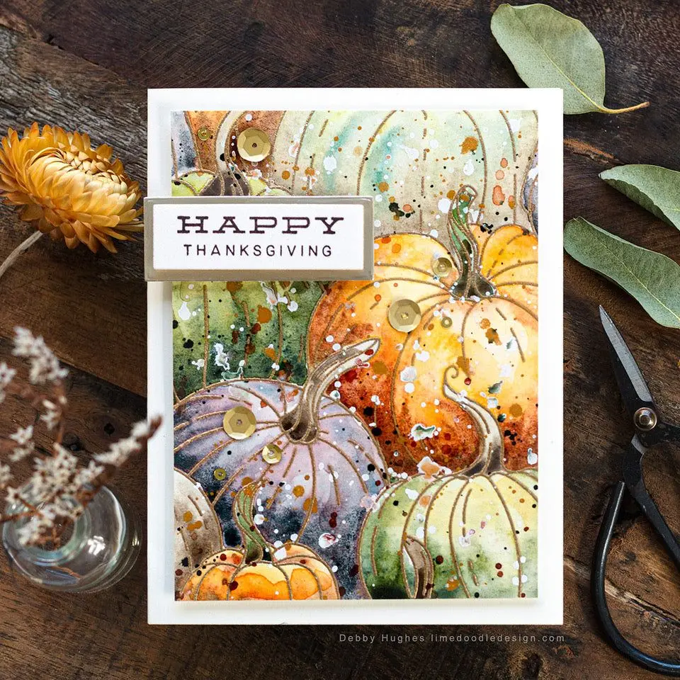 Fall Thankful Clear Stamp and Metal Cutting Dies for Card Making DIY Scrapbooking Photo Album Embossing Paper Card Bundle Stamp