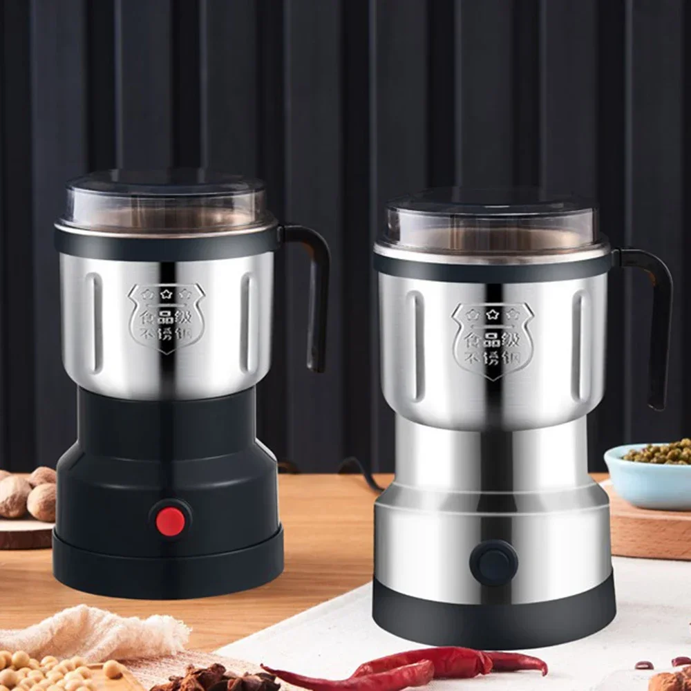 Electric Grinder Houselin 300W Powerful Coffee Bean Spice Household Grinder for Herbs Nuts Grains