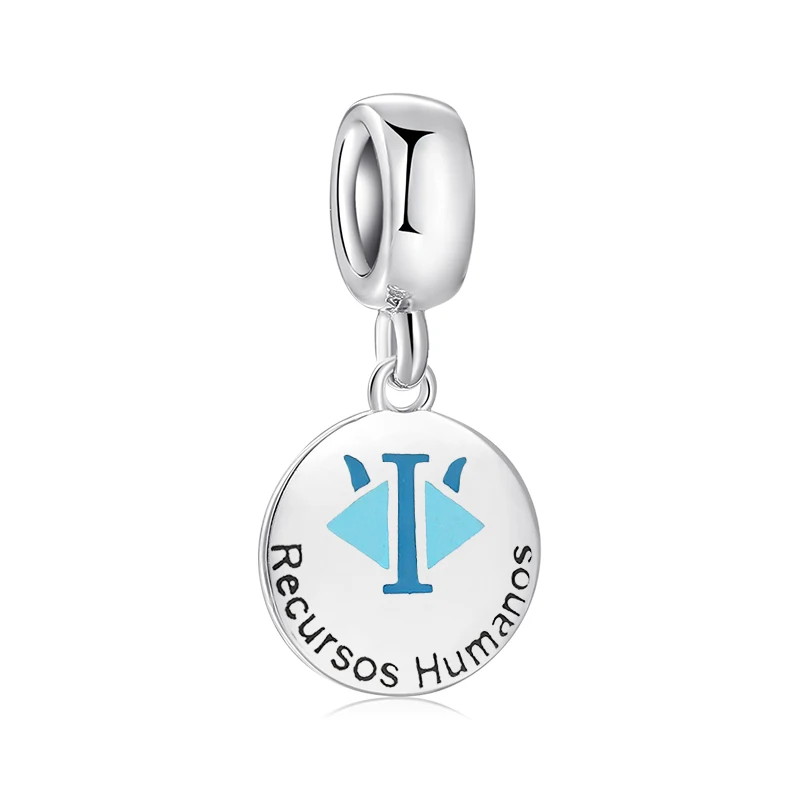 Symbol Psychology pendants beads 925 Sterling Silver Charms For jewelry  making Fit Original Designer Charm Bracelets psicologia