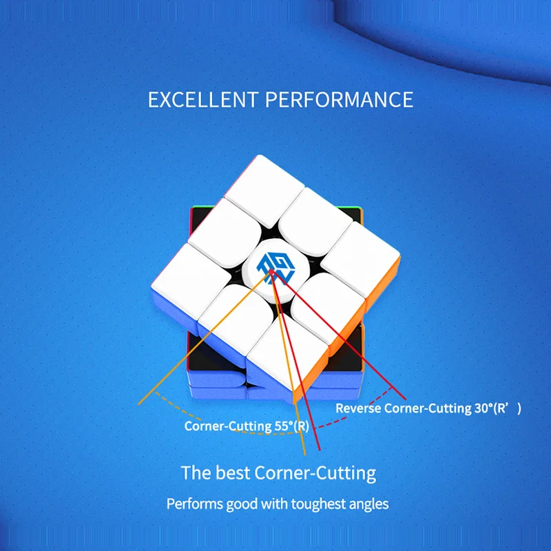 

GAN 356 R S RS 3x3x3 Magic Cube 3x3 Upgraded GAN356/356RS Professional Neo Speed Cube Puzzle Antistress Toys For Children