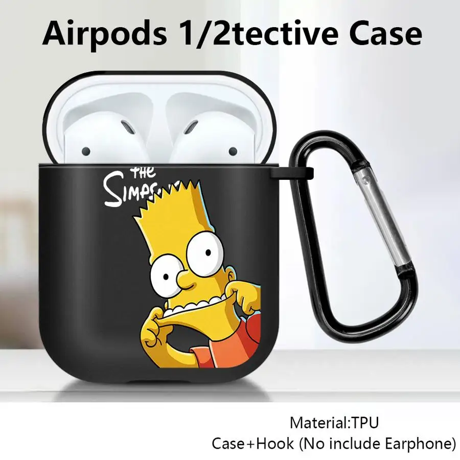 Charming Simpsons Theme Earphone Case Cover