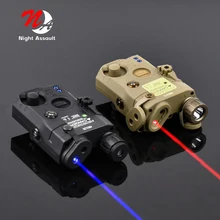 

Tactical AN/PEQ-15 LA5C Red laser led Strobe Flashlight NO IR Airsoft Hunting Gun peq15 Green laser Weapon sight DBAL-A2 CQBL