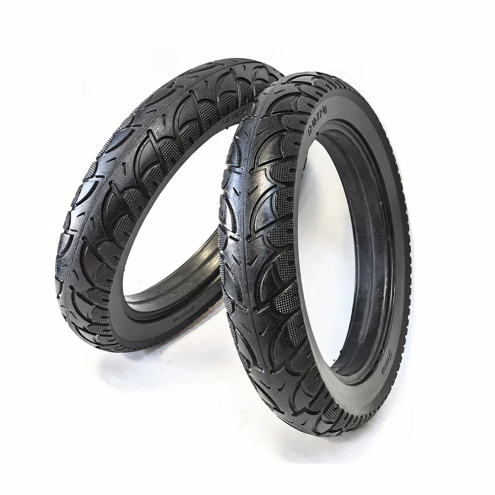 

12 Inch Solid Tyre 12.5x2.50 Accessories Black Rubber 12 1/2x2 1/4(57-203) Durable Practical For E-Bike Scooter Tire