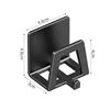 4/1pcs Stainless Steel Sponge Holder Self Adhesive Sink Drain Drying Sponges Racks Shelf Kitchen Storage Wall Holders Organizer 4