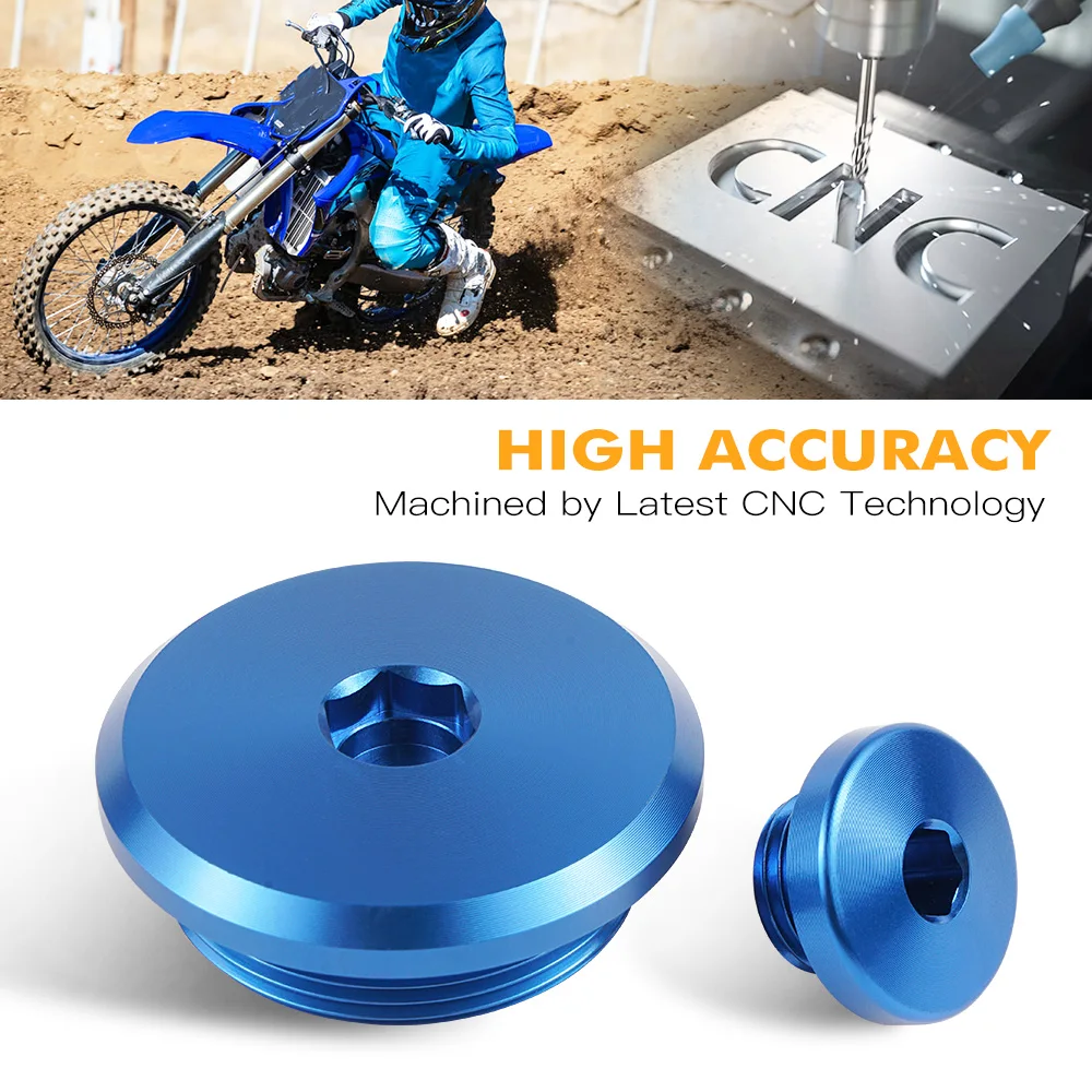 NICECNC Crankcase Cover Engine Plug For Yamaha TTR 50/E 90 125E LE 225 230 Serow XT225 250 XT250X XTZ125 WR 250R/X YZ 250F 450F