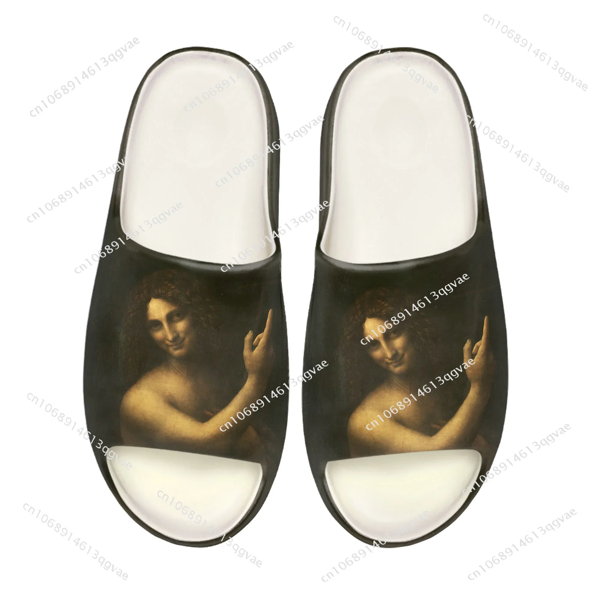 

Saint John the Baptist Soft Sole Sllipers Home Clogs Step on Water Shoes Mens Womens Teenager Bathroom Customize on Shit Sandals