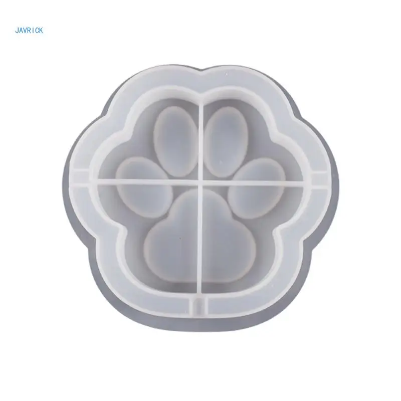 

Resin Casting Mold for Making Cat Footprint Ashtray DIY Jewellery Box Casting