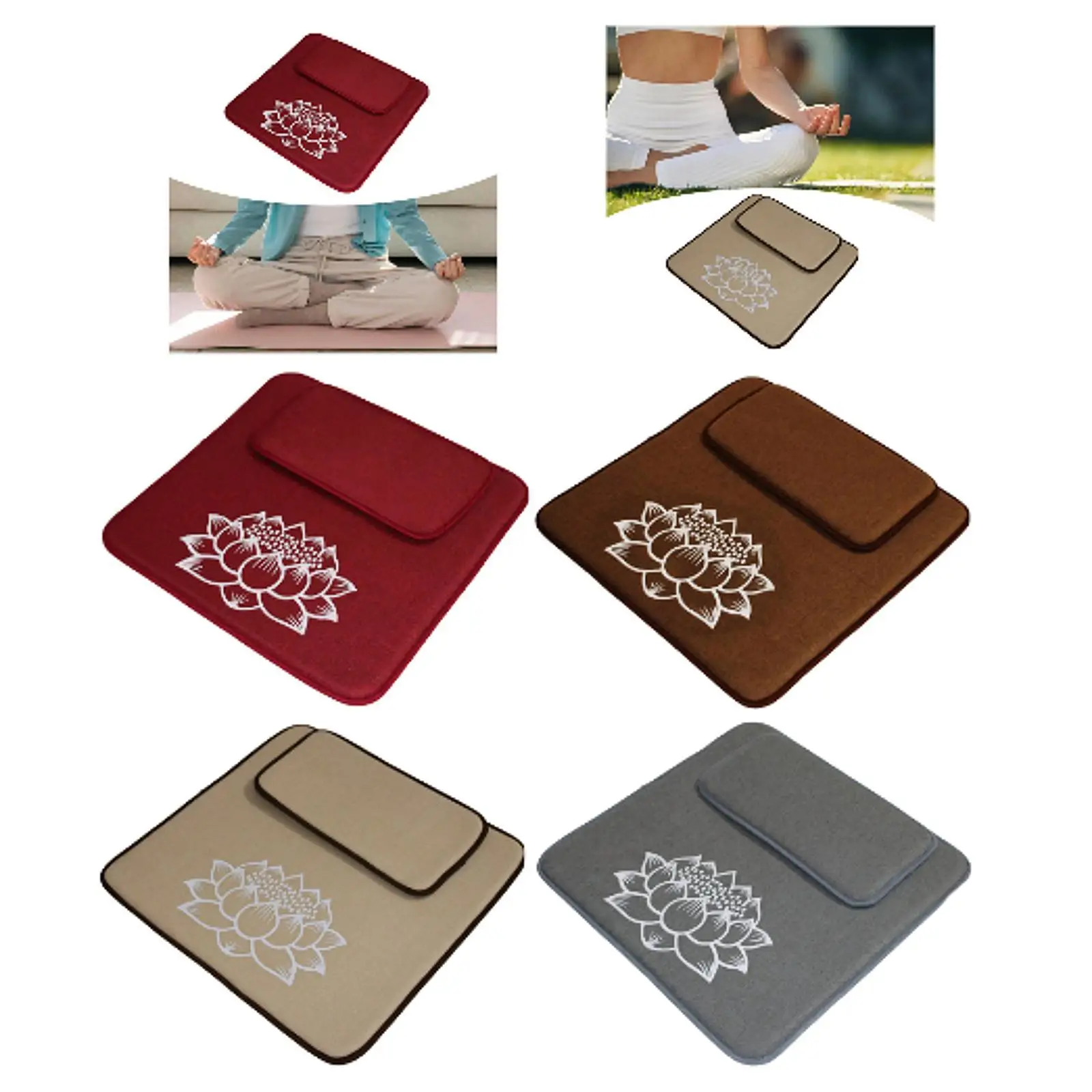 Meditation Cushion Seat Yoga Seating Bedroom Reading Prayer Floor Pillow Set Meditation Cushion Seat Yoga Seating Bedroom Reading Prayer Floor Pillow Set