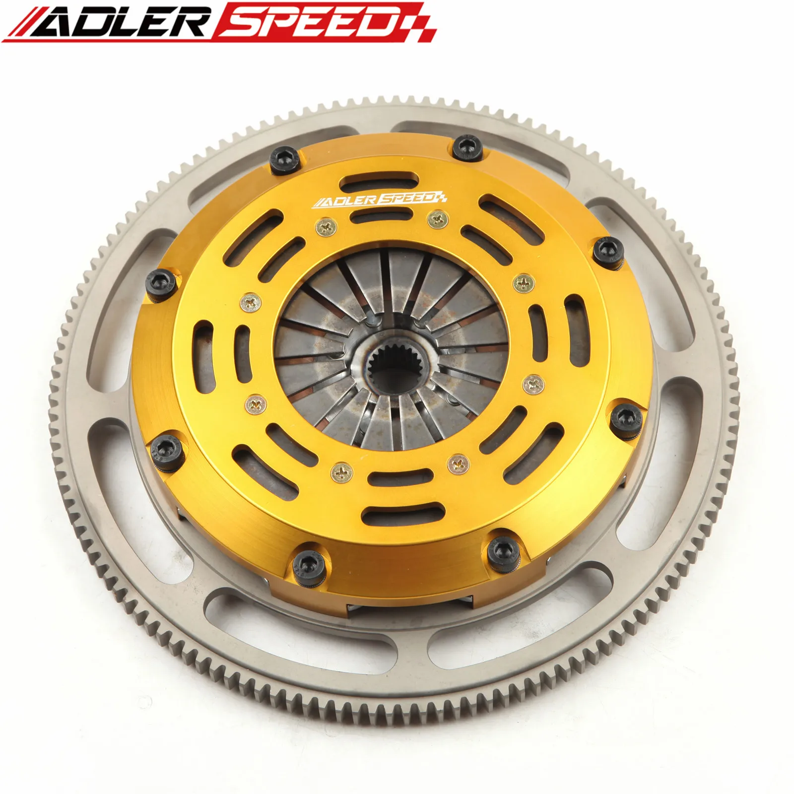 ADLERSPEED 레이싱 클러치 싱글 디스크/트윈 디스크 키트 초경량 1975-1978년식 피아트 124 스파이더 131 또는 브라바 AlLX-1/9용