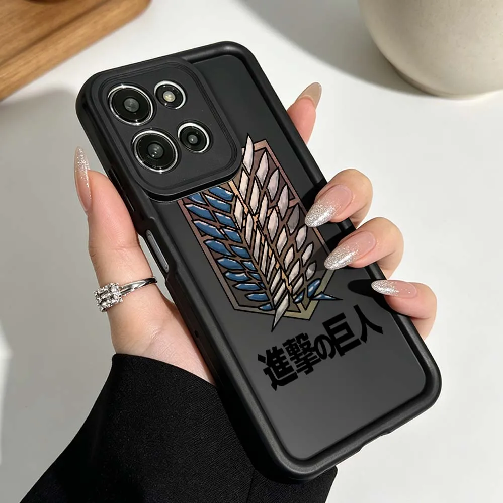 Attack On Titan Logo Silicone Phone Case