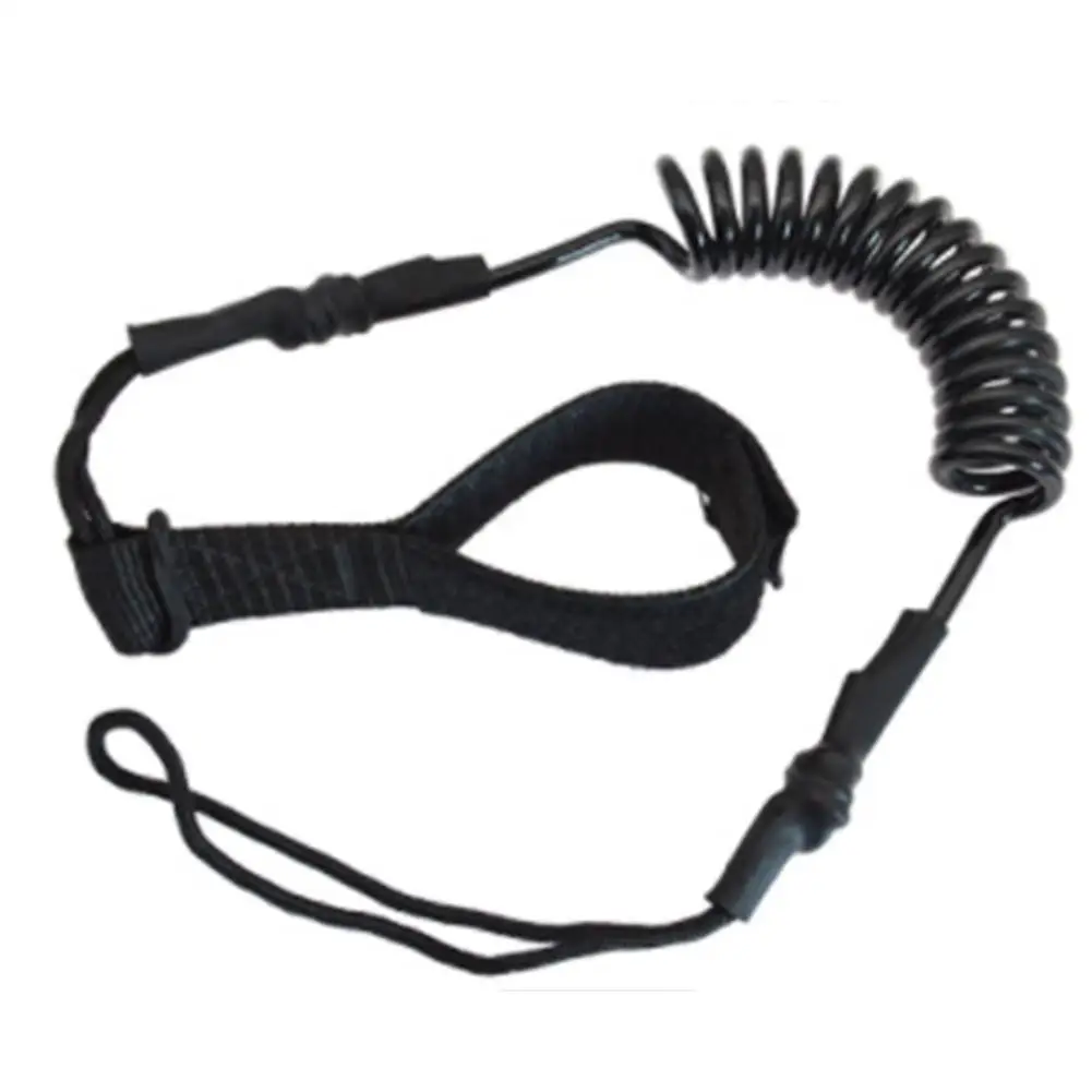 Laisse De Cheville élastique Pour SUP Et Surf, Cordon Spiralé Ultra Résistant Pour Stand Up Paddle Et Planche De Surf, Accessible Unisexe