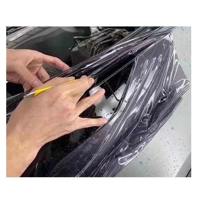 

Smoke Headlamp Protective Film TPU Head Light Film Adhesive Car Lamp Headlight Tint Film TPU TPH ppf car headlight for stek