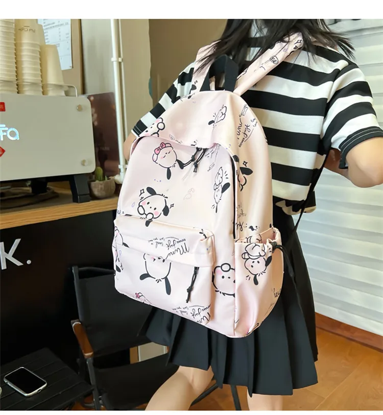 Japanese Pacha dog girl bag cute soft sister backpack student large capacity backpack