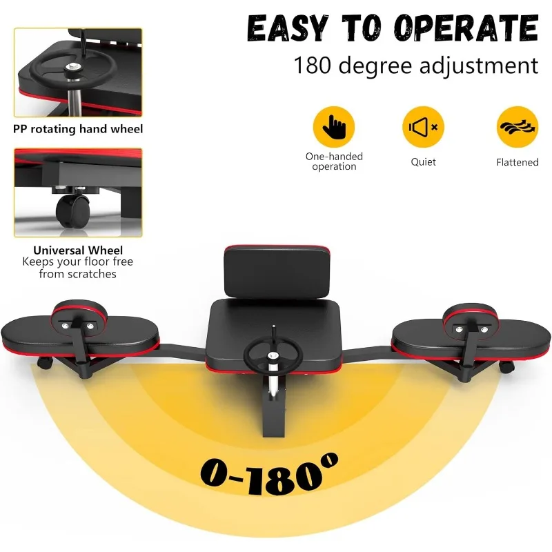 How the leg stretcher operates