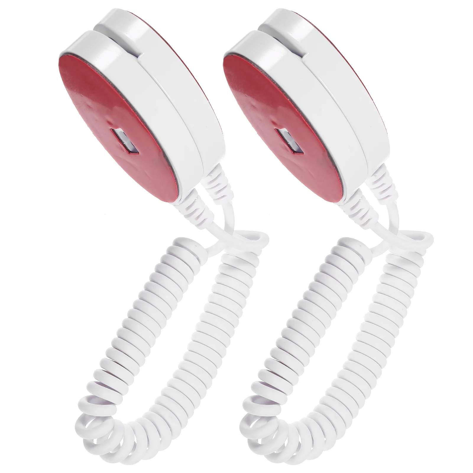 

2pcs Remote Holder Remote Control Security Cable Remote Control Tether Security Wire
