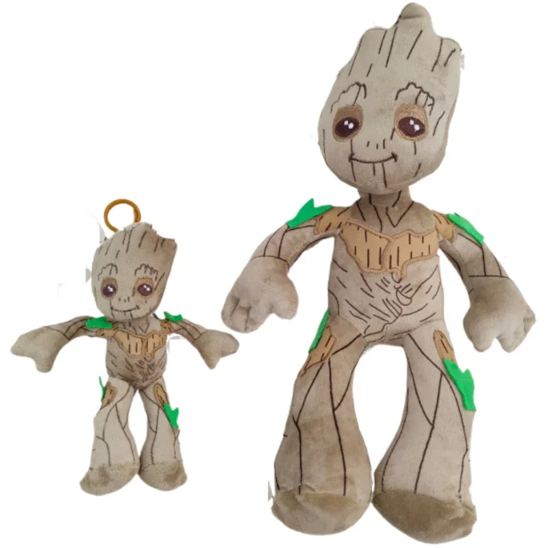 Groot Plush  Marvel Spiderman Plush 18-30cm Toy Soft Stuffed Cartoon Stuffed Doll Large Plush Boy Cloth Doll Pillow Kid Gift images - 6