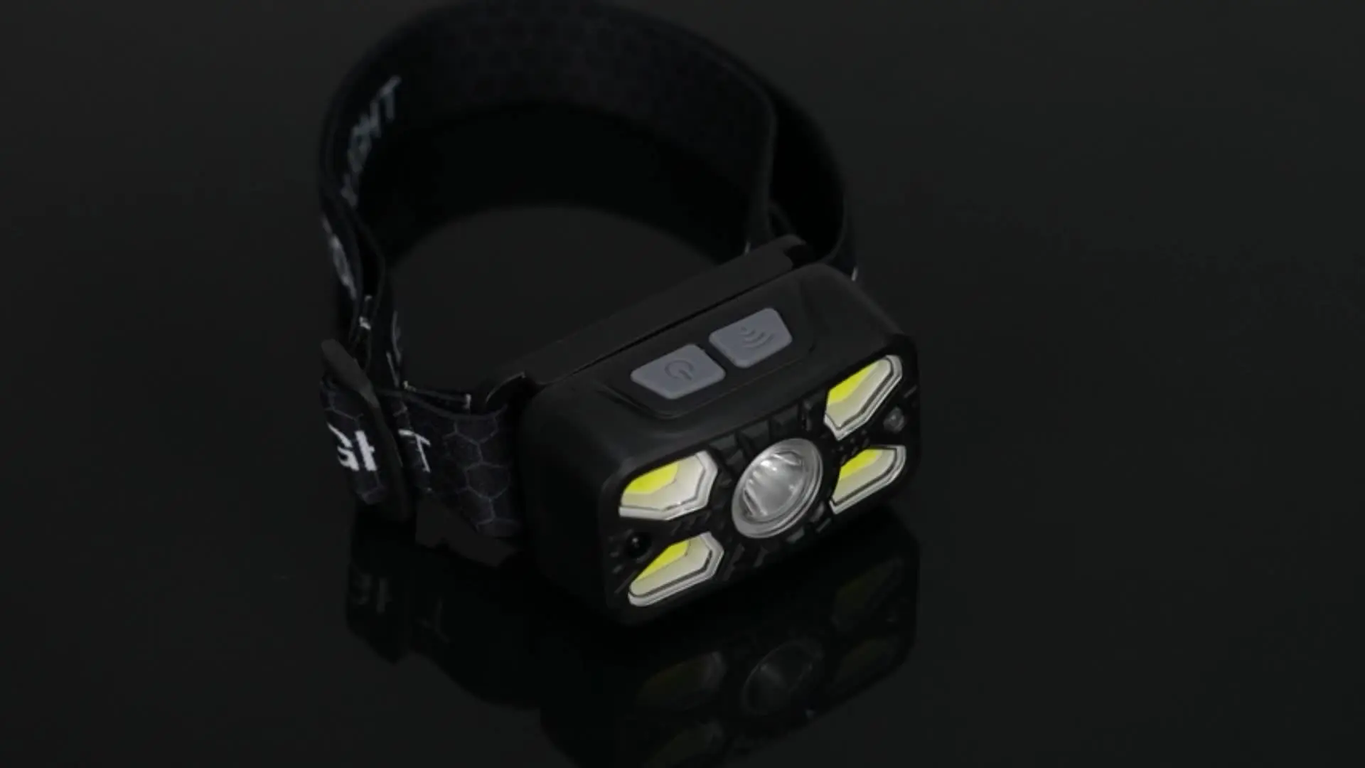 Faro con sensore di movimento ricaricabile USB 9 Lampada frontale a luce forte a LED Lampada frontale da campeggio portatile da pesca Torcia da lavoro  39