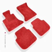 4PCS Starry Sky Blanket Custom Car Floor Mats For BMW 5 Series F10 G30 F90 520-550 2011-2024 Auto Carpets Car Blankets 6