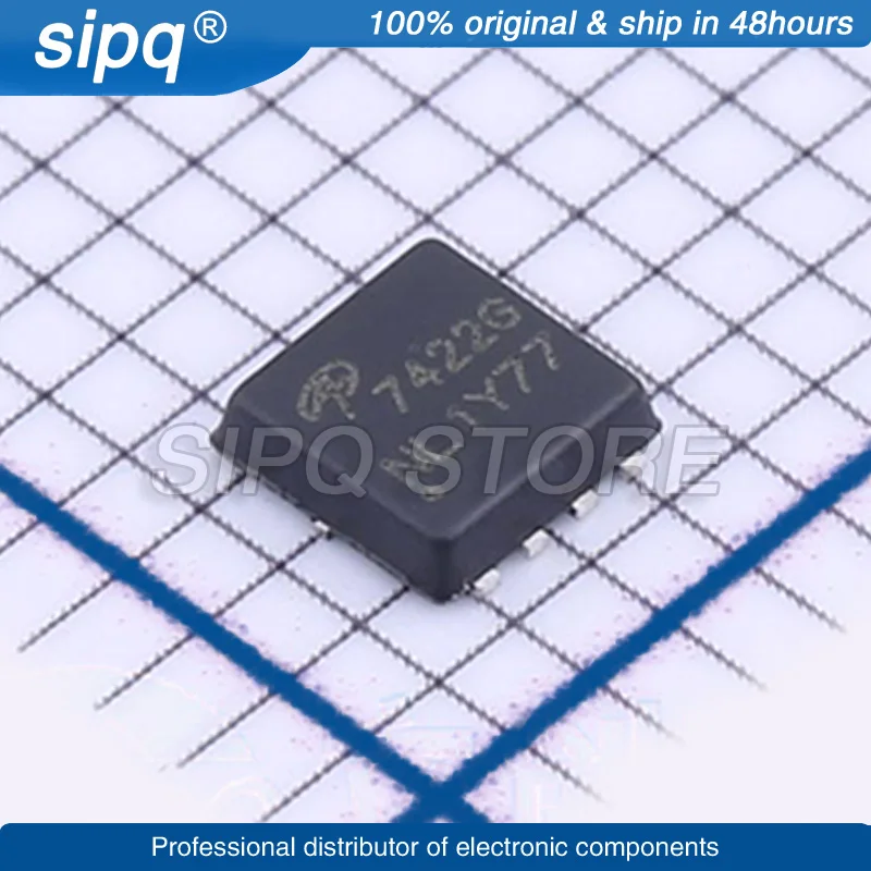 

10 шт./лот, AON7422G Φ (3x3) маркировка: 7422G MOSFET, совершенно новый и оригинальный товар, аутентичный товар