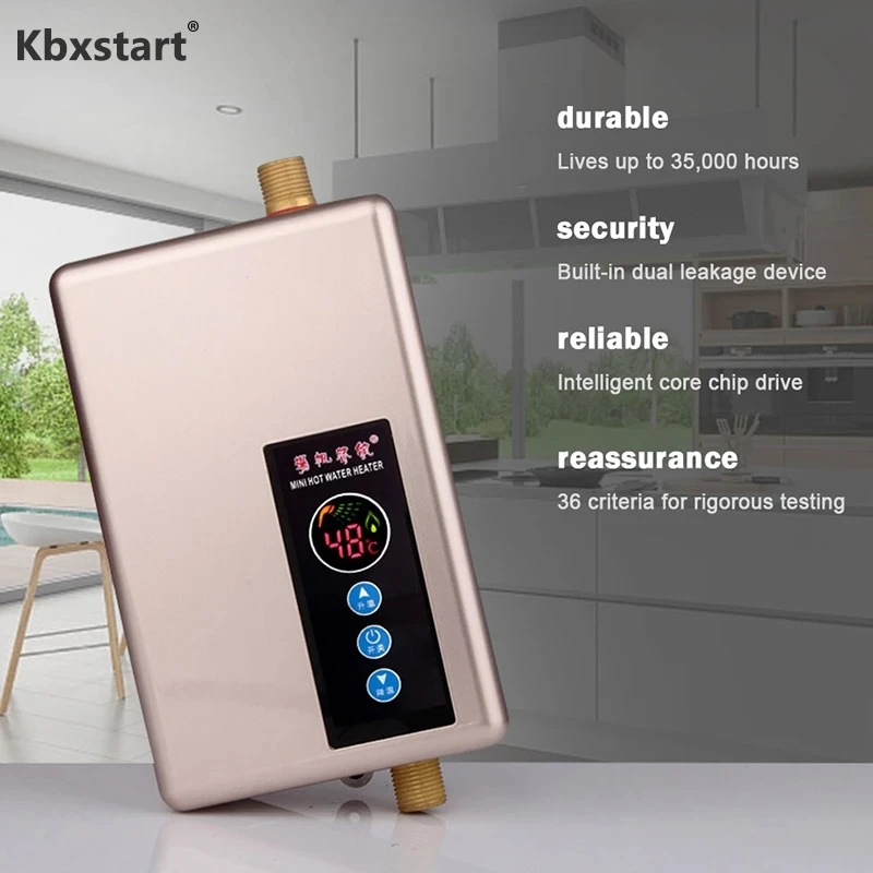 3000W High Quality Instant Tankless Water Heater 220V&110V Thermostat  Induction Heater Electric Heaters Shower Fast Heating - AliExpress