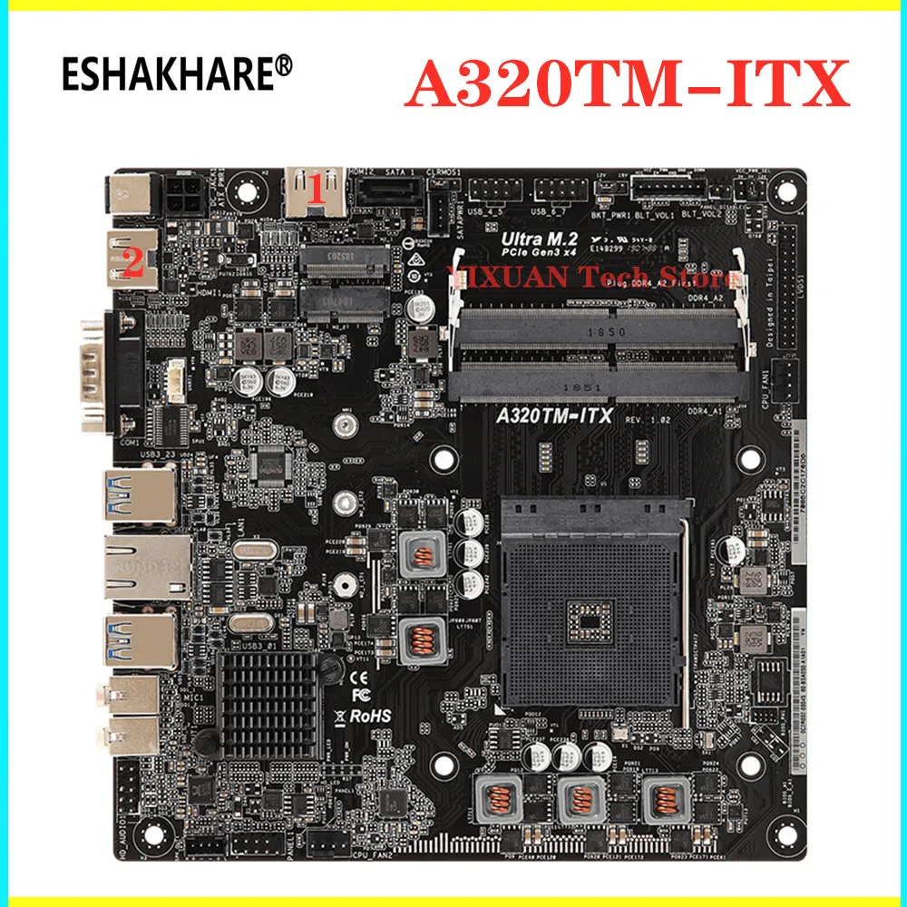 ASRock-X300マザーボード,ミニホストの第4世代,オールインワン