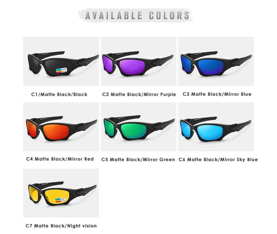 U400 Polarized Sunglasses Men's Driving Shades Male Sun Glasses Vintage Outdoors Driving Travel Fishing Classic Goggle_voghion.com
