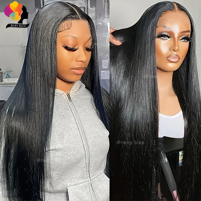 

Straight 13x6 Lace Front Human Hair Wig Transparent HD 13x4 Lace Frontal Wig Human Hair Brazilian Straight Hair Deep Part Wigs