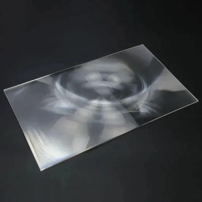 400X300MM 초점 거리 600MM 대형 직사각형 프레넬 렌즈 대형 페이스 라이트 렌즈 스폿 렌즈