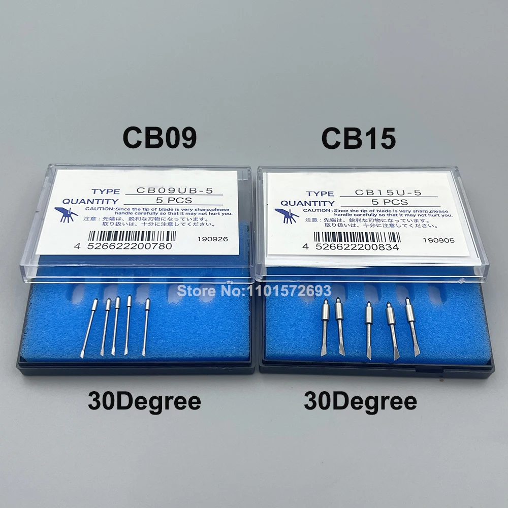 

5PCS High quality Cutting Cemented Carbide Blade Knife CB09UB-5 CB15U-5 For Graphtec CE5000 CE6000 CE7000 FC8600 FC8000 FC9000