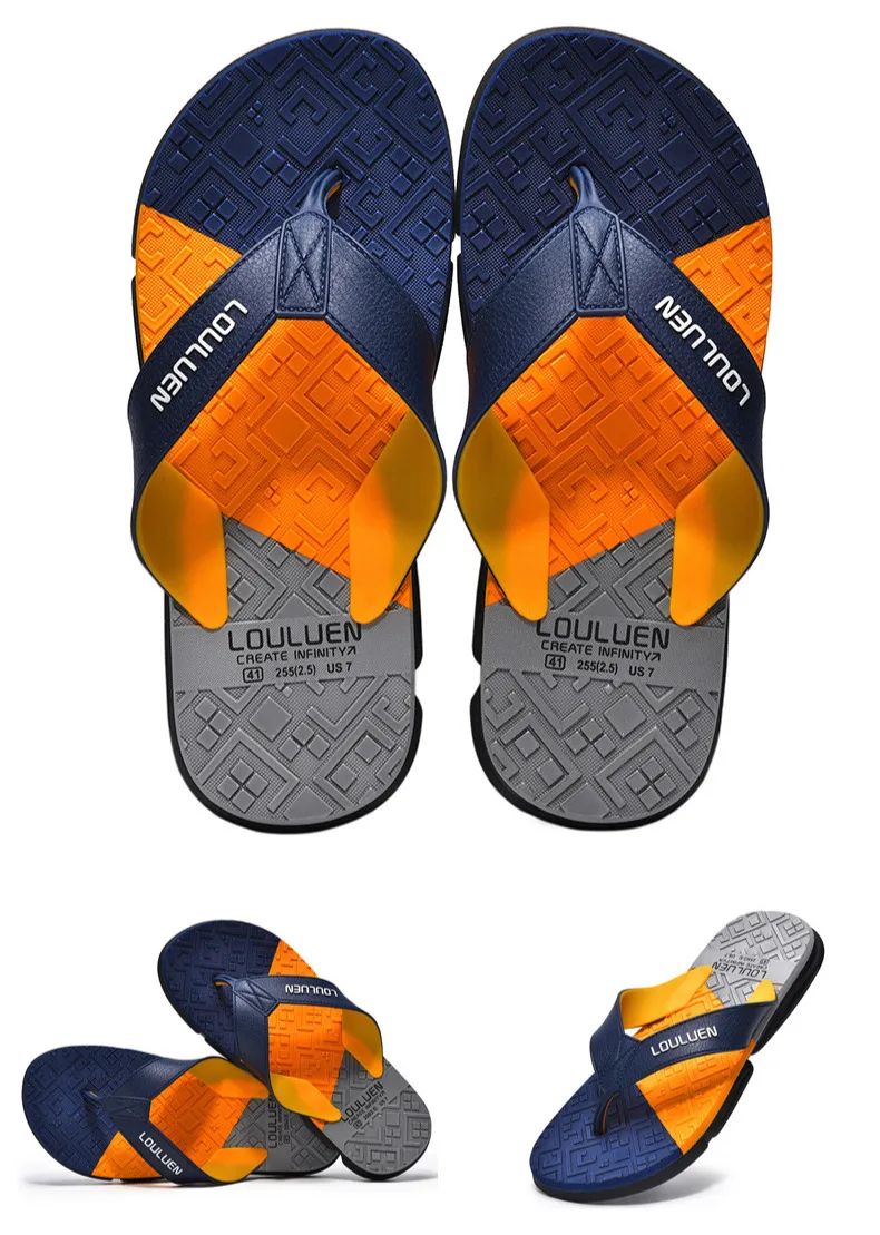 2024 New Beach Pantofole a spina di pesce antiscivolo esterne che indossano i piedini estivi per pantofole da uomo, casual alla moda_voghion.com