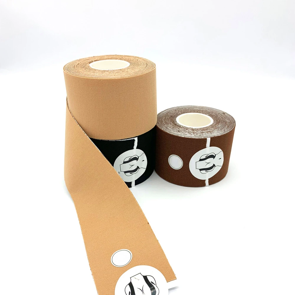 6cm Wide/1 Roll Chest Lift Patch Invisible Pull Up Breast Patch Bio Adhesive Self-adhesive Sports Bandage Muscle Patch